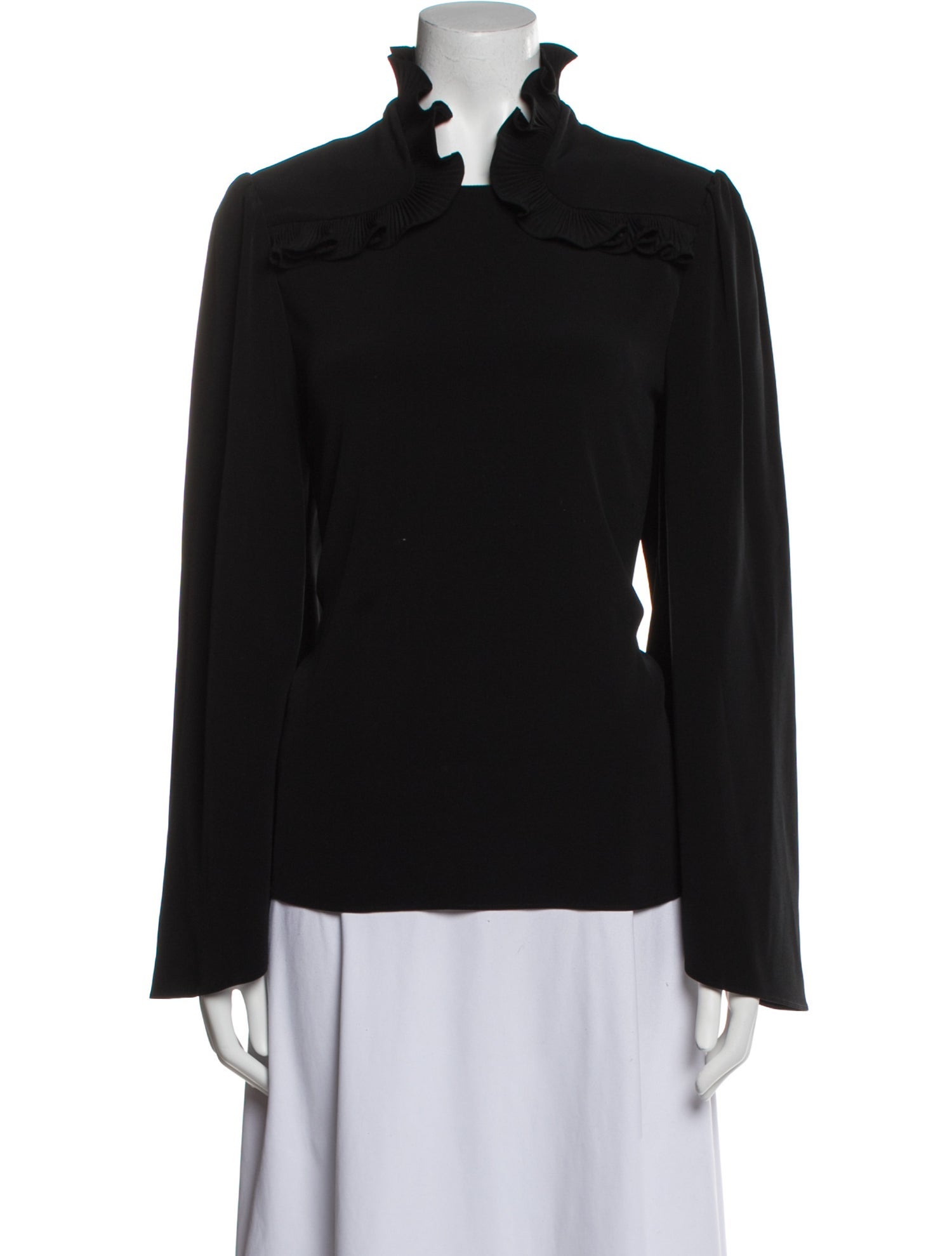 Co. Mock Neck Long Sleeve Sweatshirt