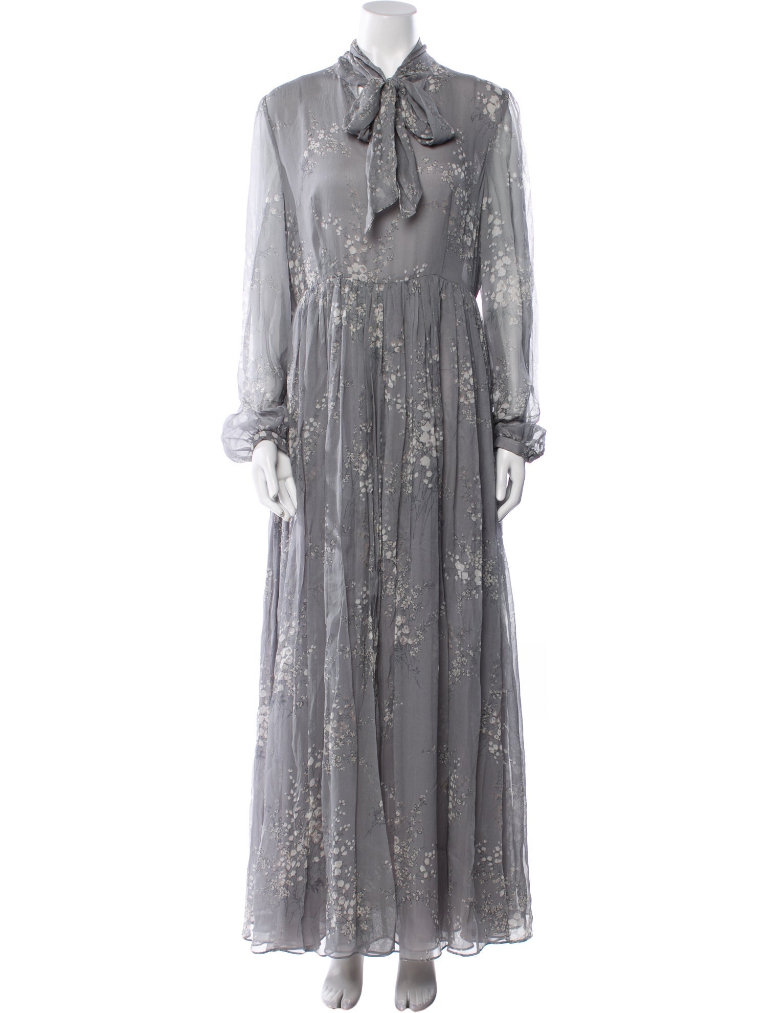 Co. Silk Long Dress