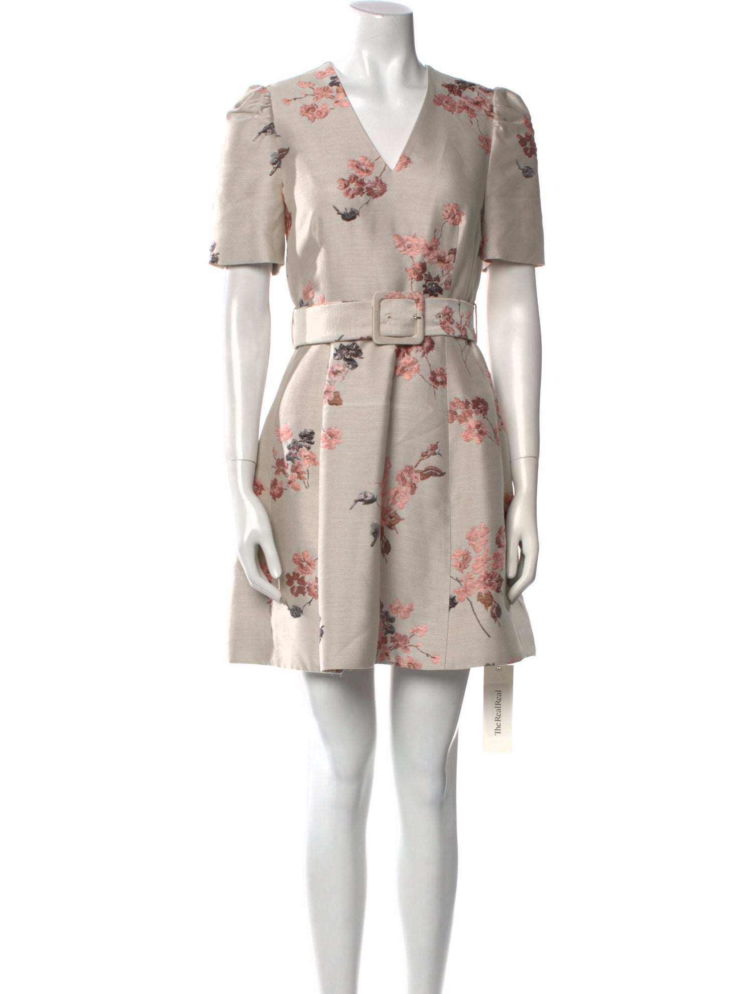 Co. Floral Print Mini Dress