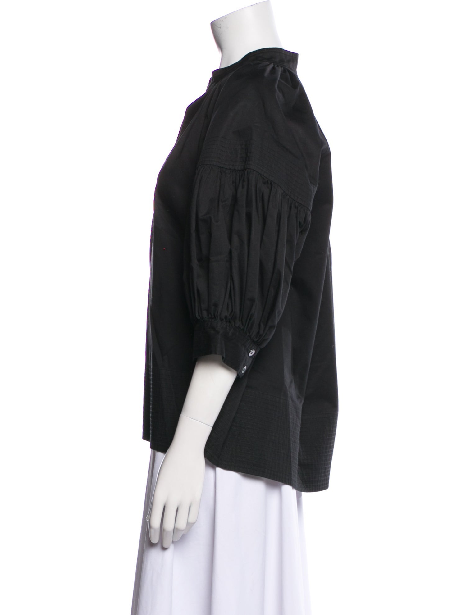 Co. V-Neck Three-Quarter Sleeve Blouse