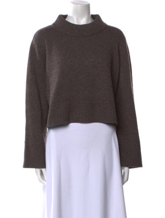Co. Wool Mock Neck Sweater