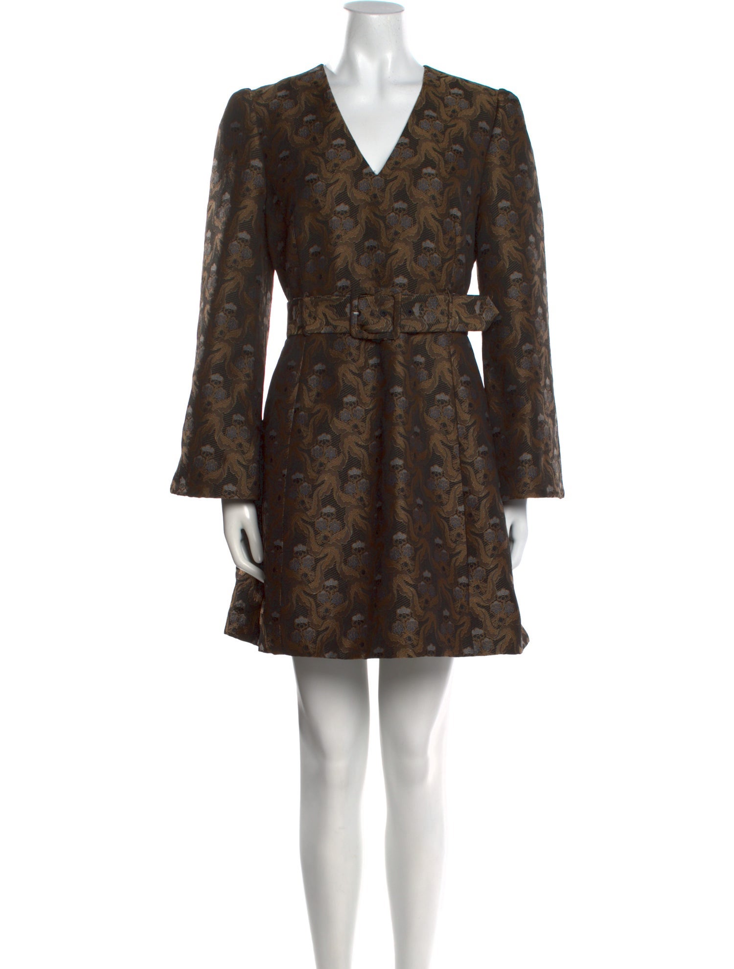 Co. Floral Print Mini Dress