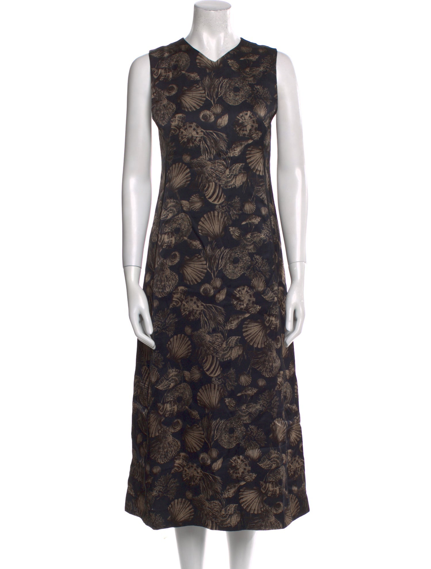 Co. Printed Long Dress w/ Tags