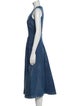 Co. V-Neck Long Dress