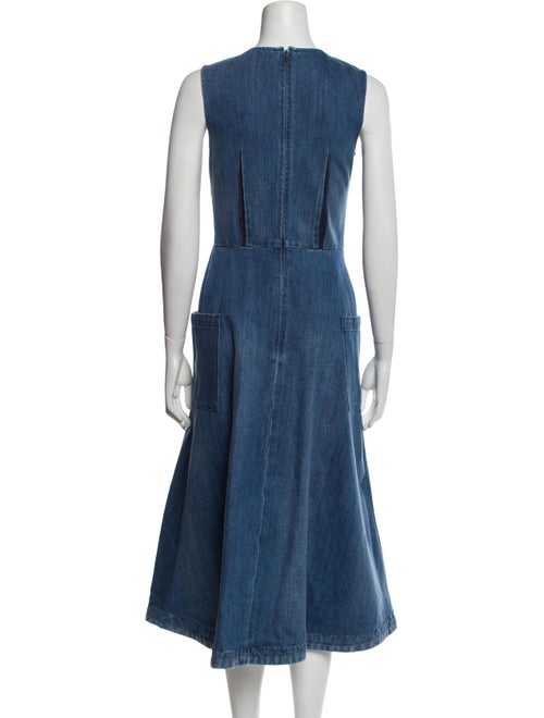 Co. V-Neck Long Dress