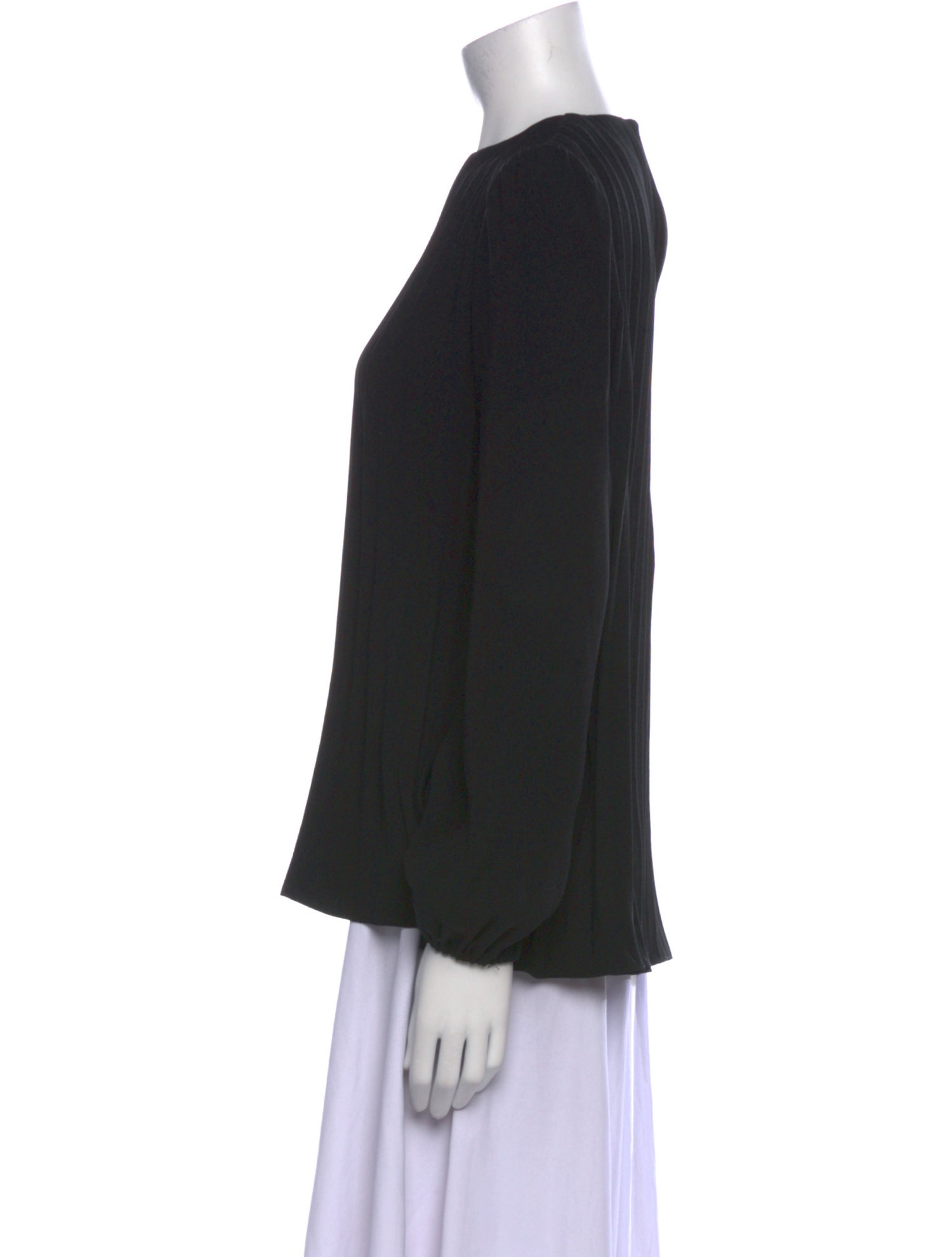 Co. Crew Neck Long Sleeve Blouse