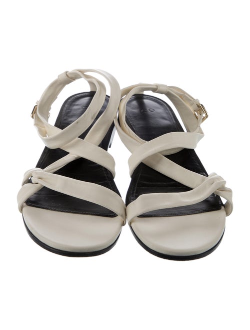 Co. Leather Colorblock Pattern Flats