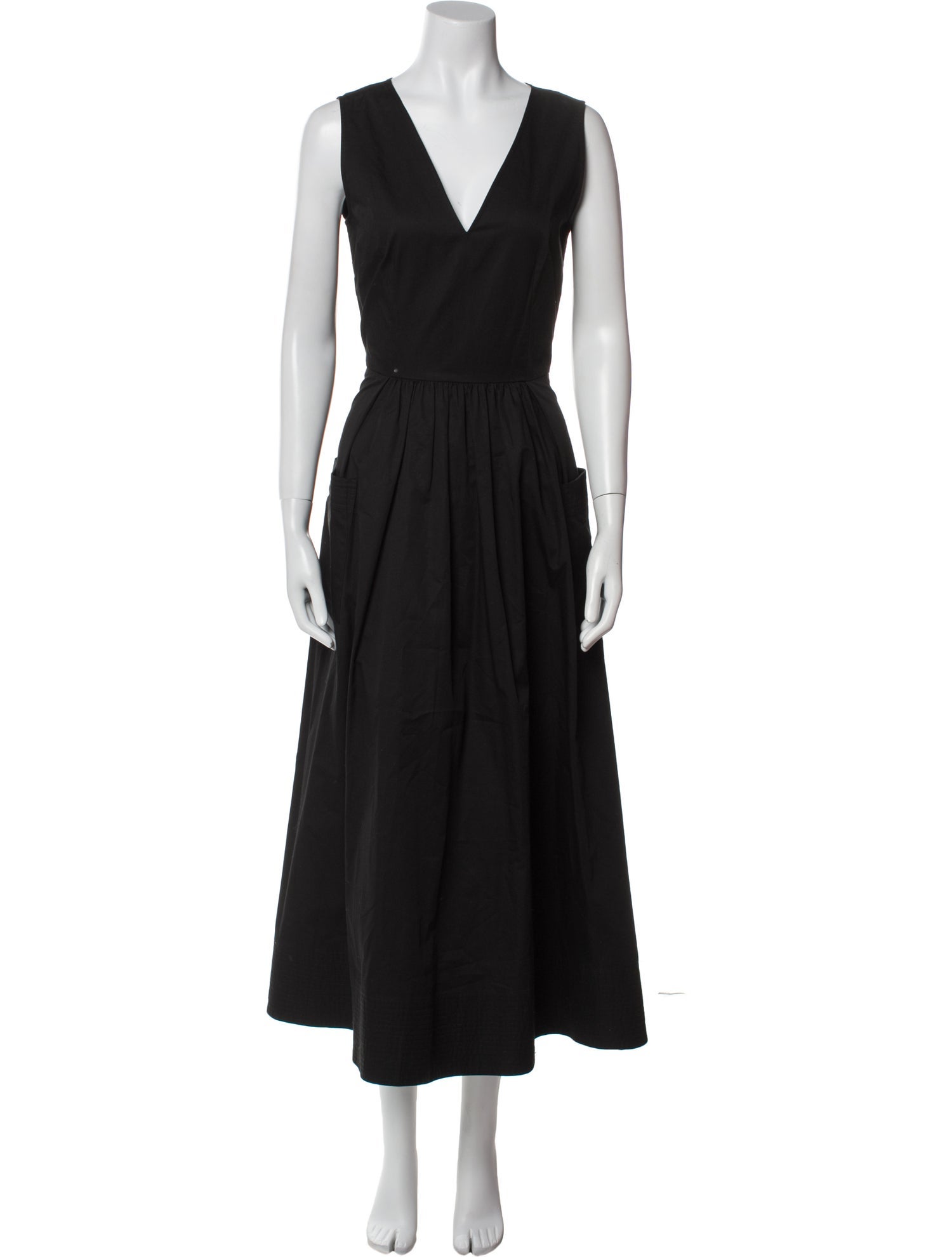 Co. V-Neck Long Dress