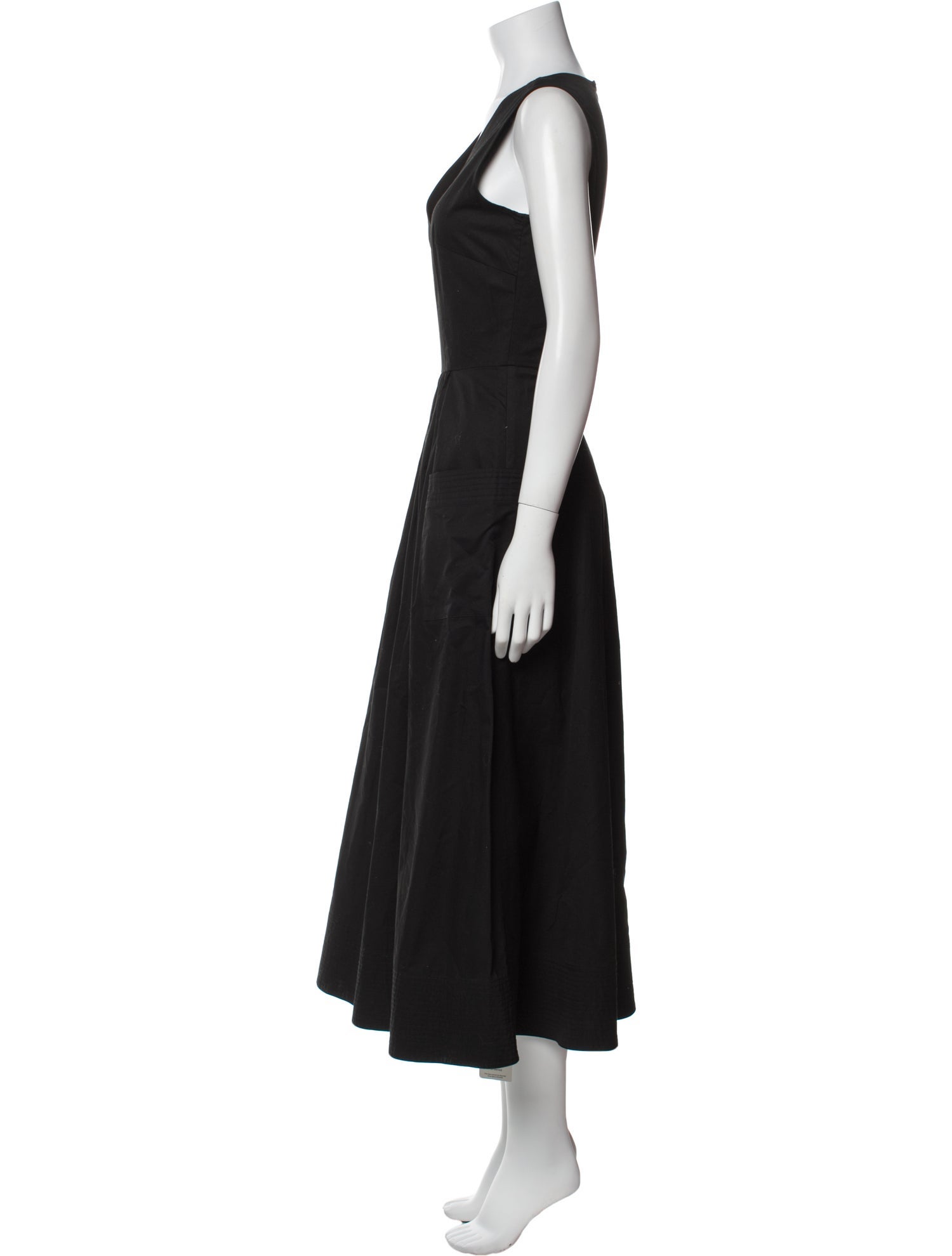 Co. V-Neck Long Dress