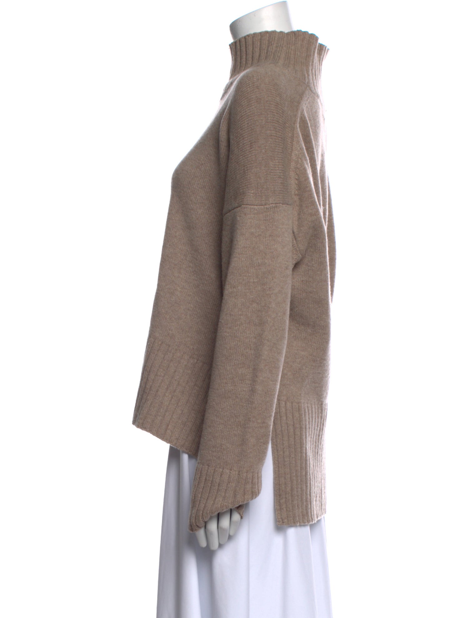 Co. Wool Mock Neck Sweater