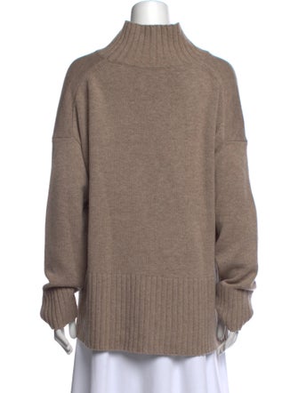 Co. Wool Mock Neck Sweater