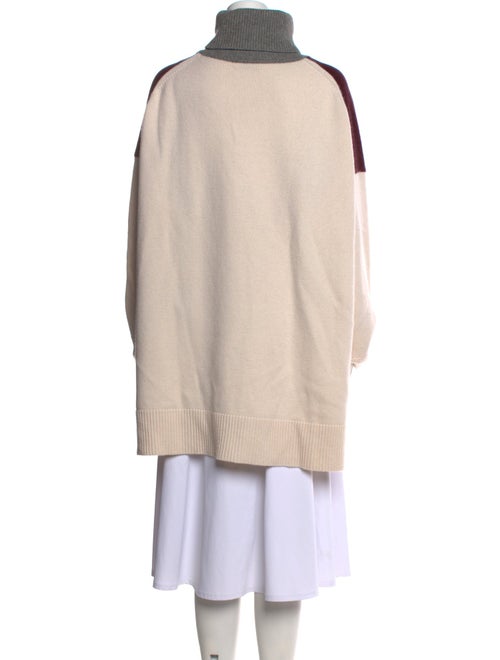 Co. Wool Colorblock Pattern Sweater