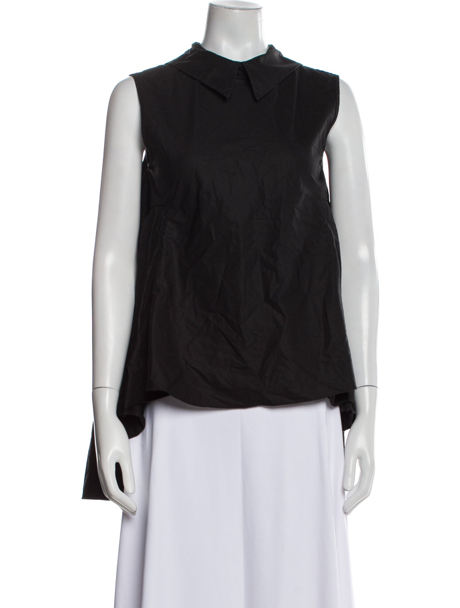 Co. Mock Neck Sleeveless Blouse