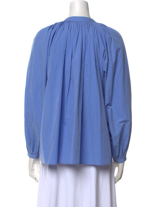 Co. Mock Neck Long Sleeve Blouse