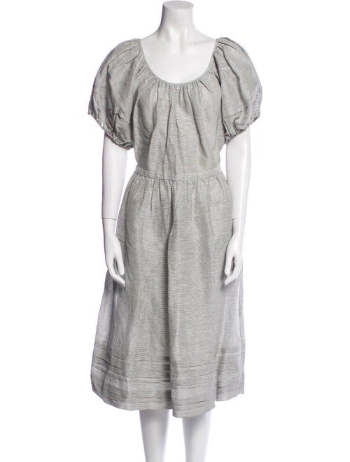 Co. Scoop Neck Midi Length Dress