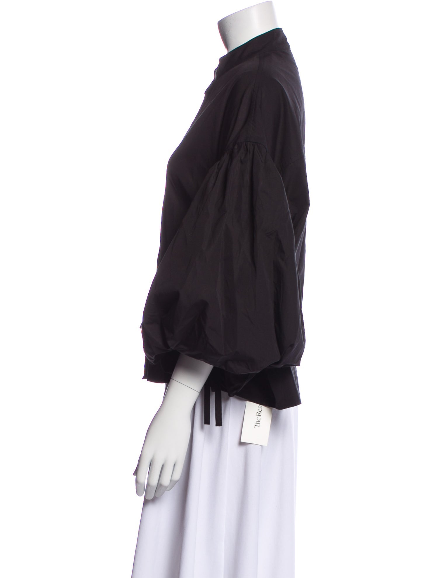 Co. Three-Quarter Sleeve Button-Up Top