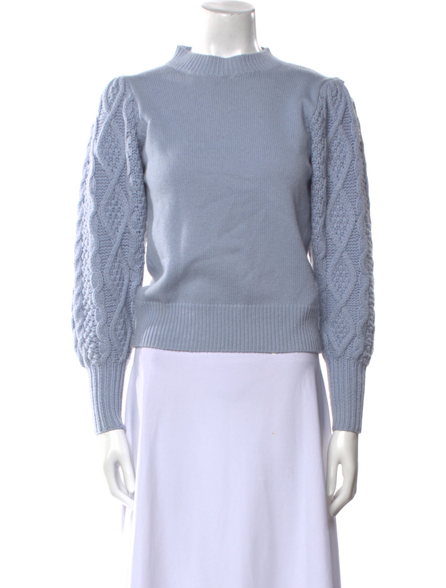 Co. Wool Mock Neck Sweater