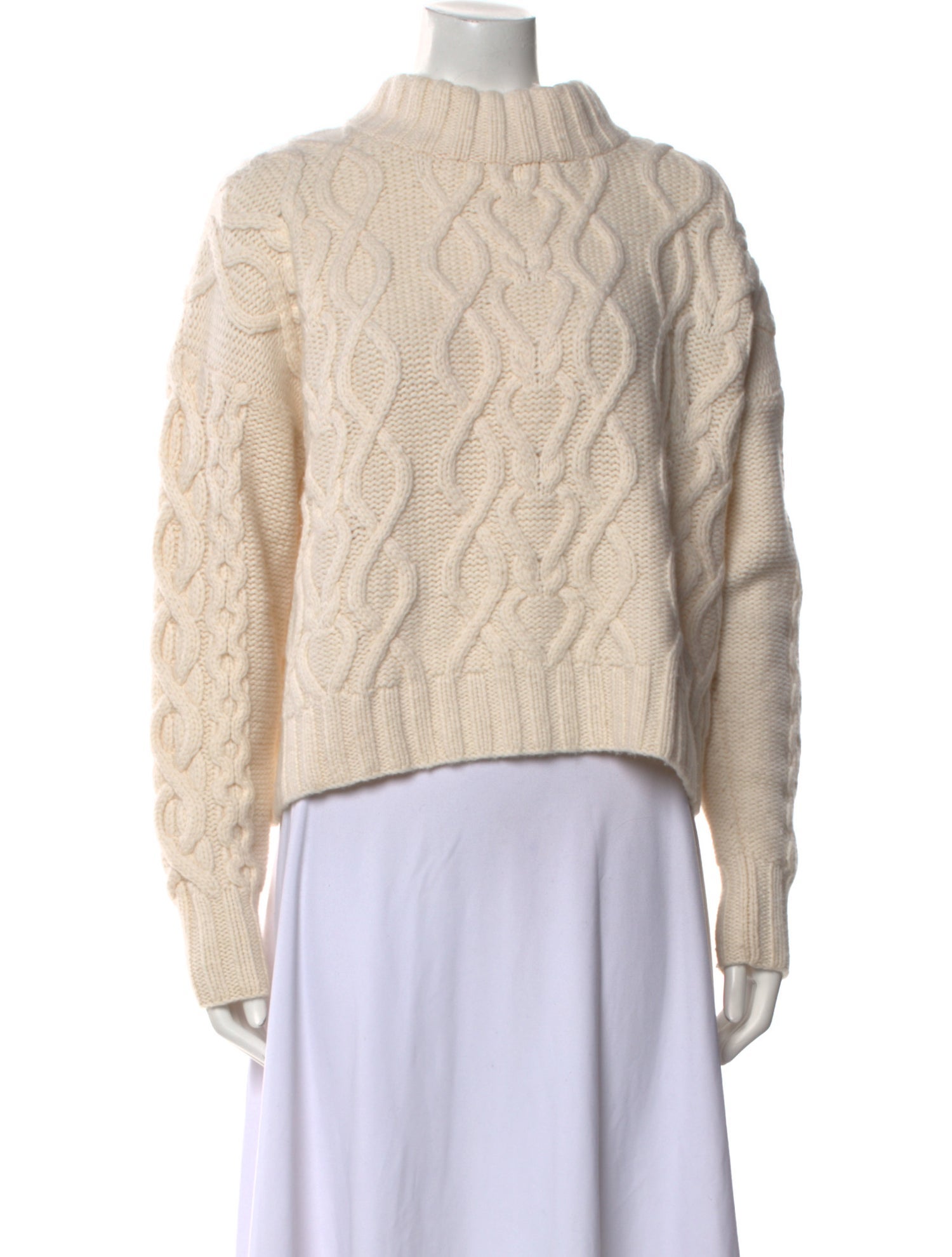 Co. Wool Printed Sweater