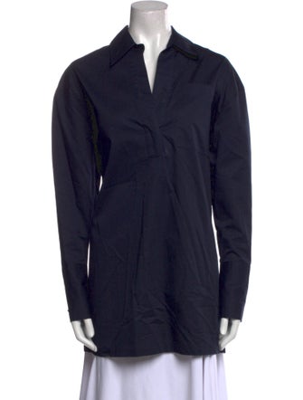 Co. V-Neck Long Sleeve Tunic