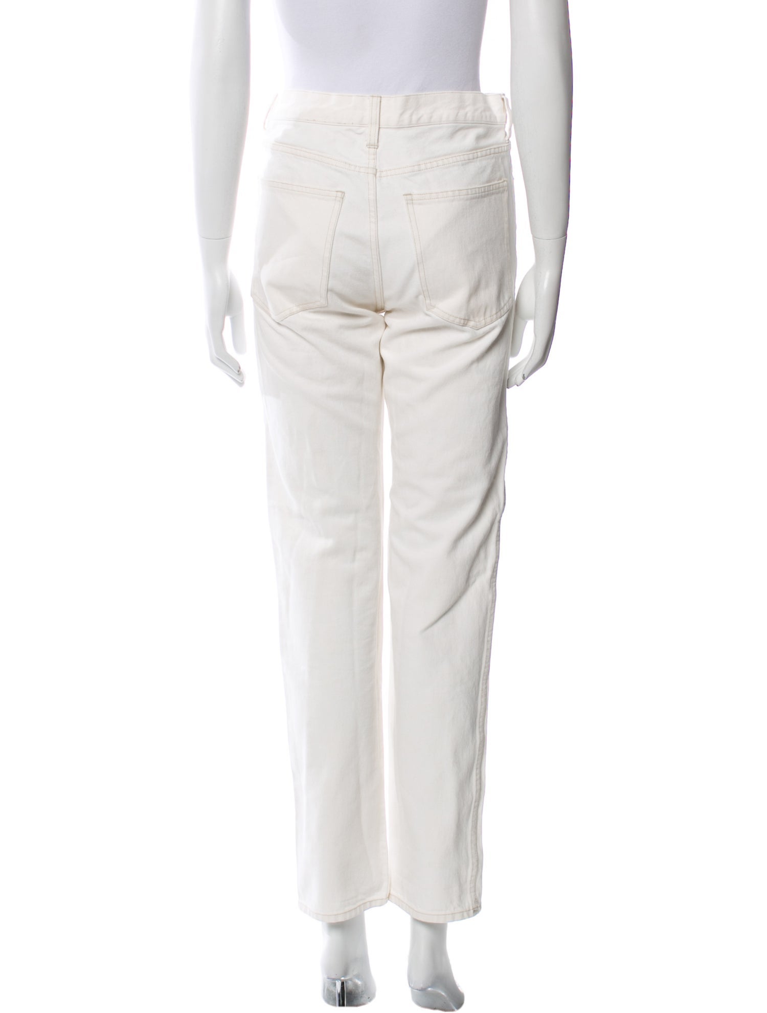 Co. Mid-Rise Straight Leg Jeans