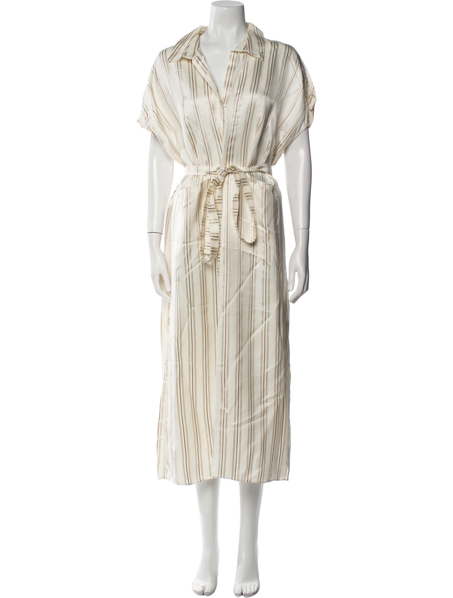 Co. Striped Long Dress