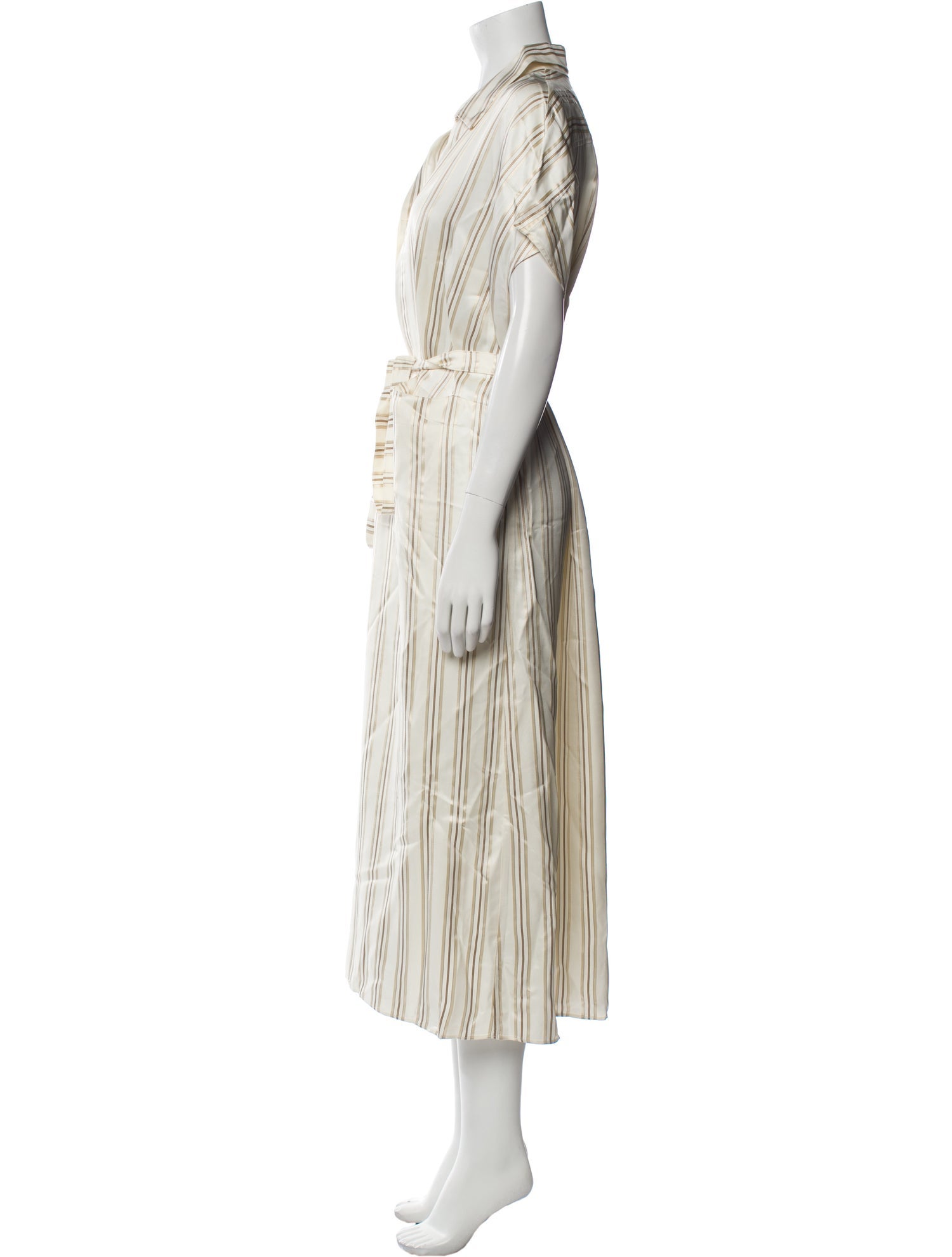 Co. Striped Long Dress