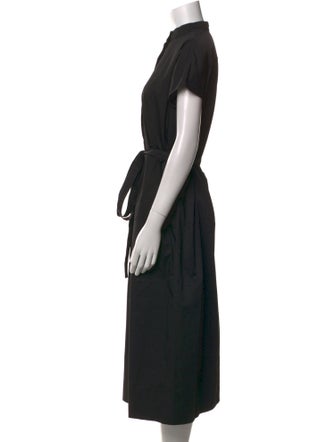 Co. Mock Neck Midi Length Dress