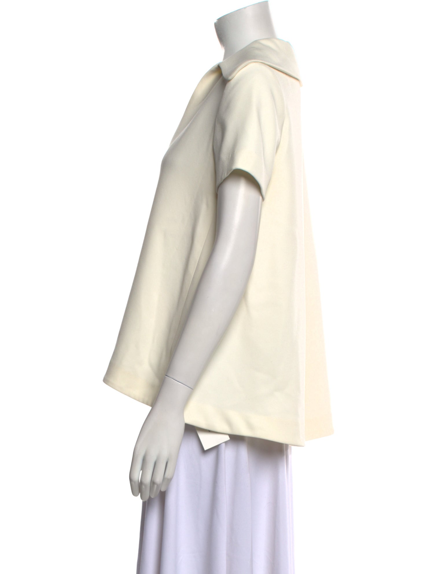 Co. V-Neck Short Sleeve Blouse