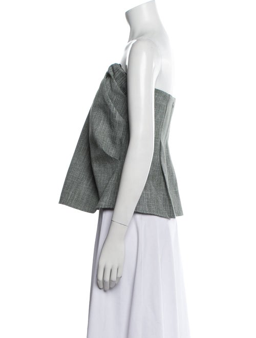 Co. Wool Strapless Top