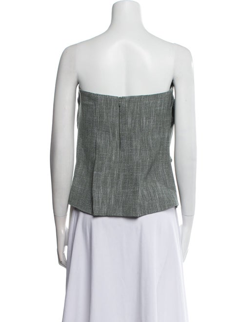 Co. Wool Strapless Top