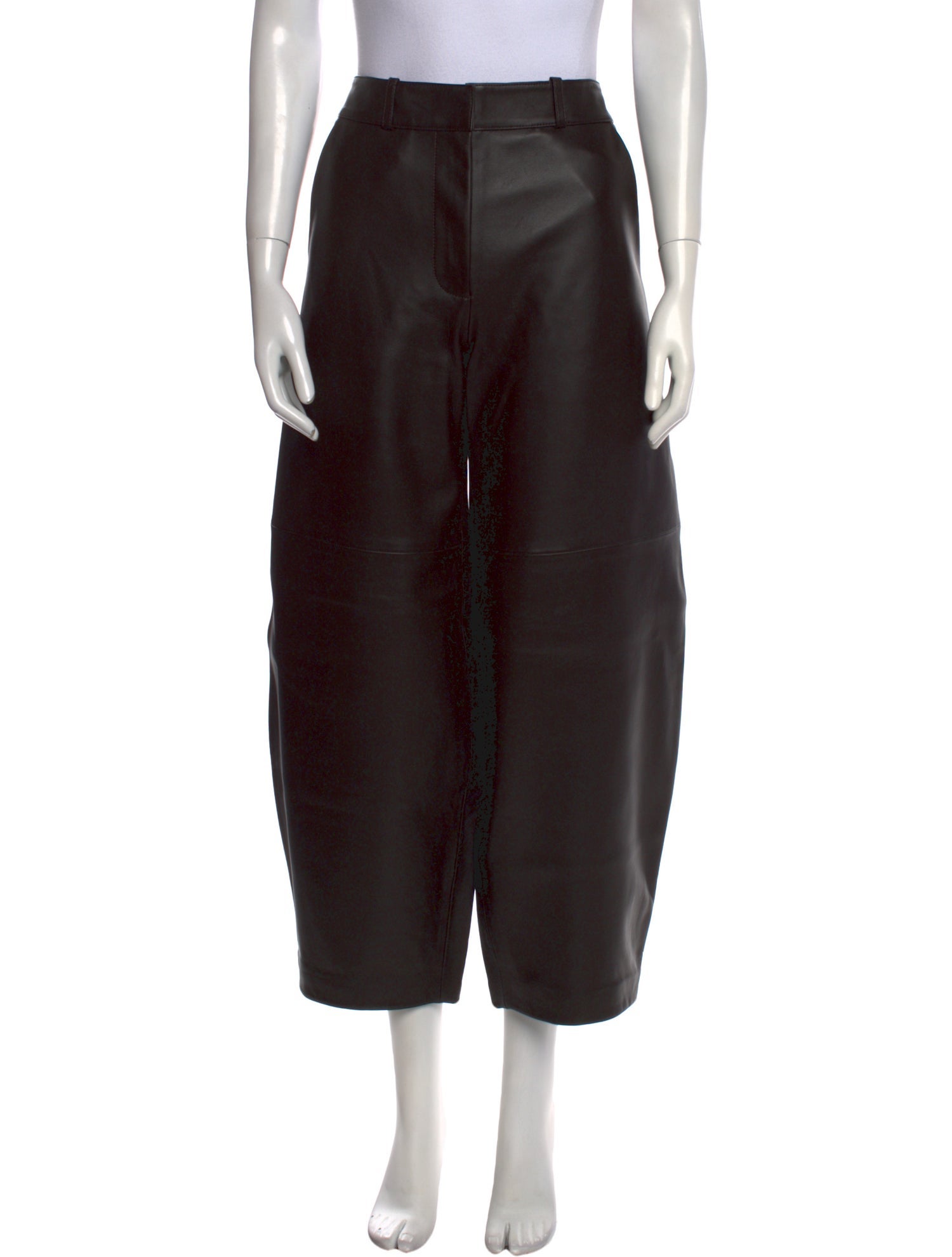 Co. Lambskin Wide Leg Pants w/ Tags