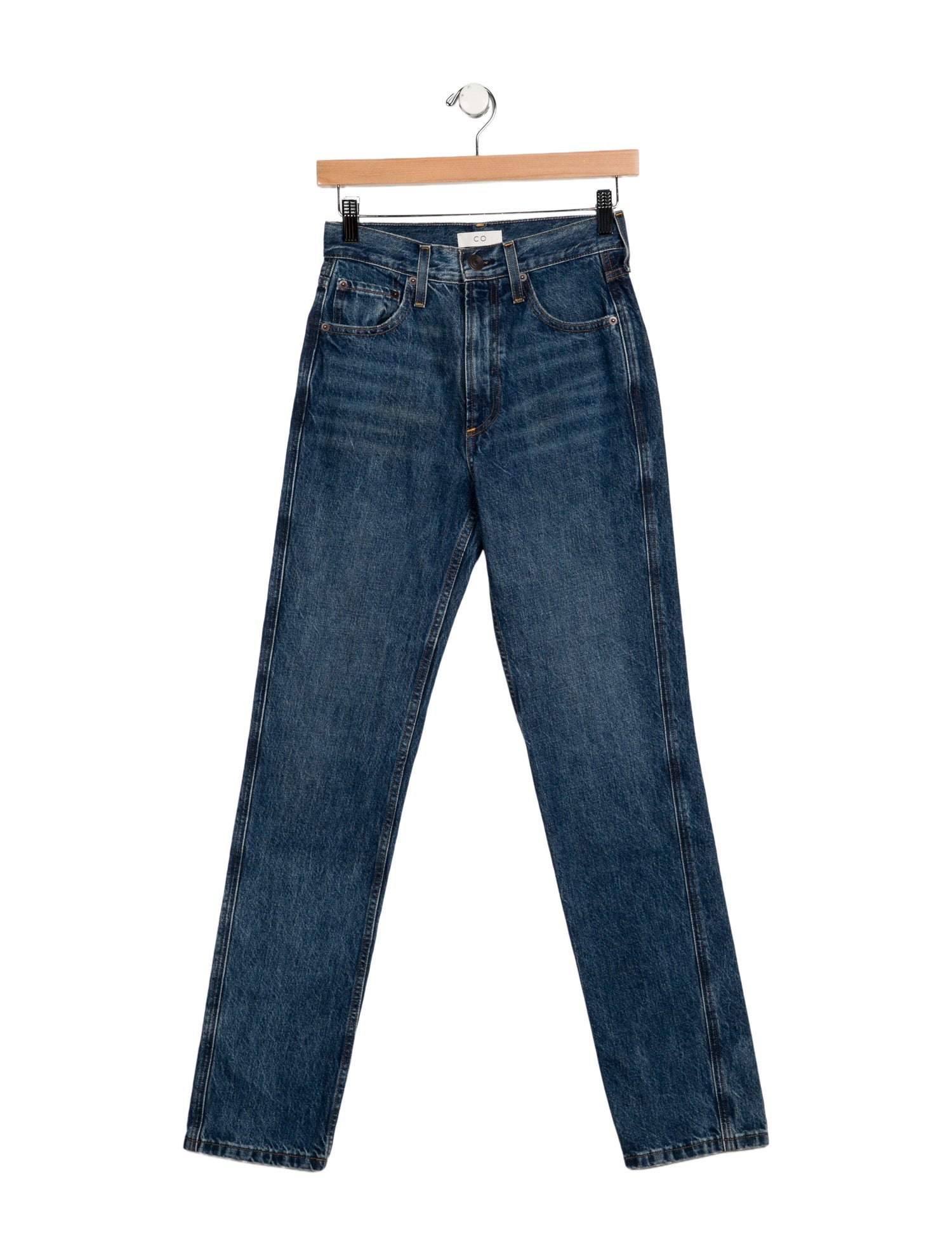 Co. High-Rise Straight Leg Jeans