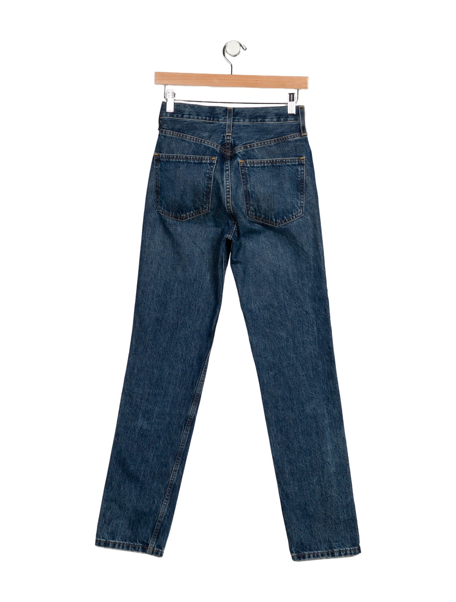 Co. High-Rise Straight Leg Jeans