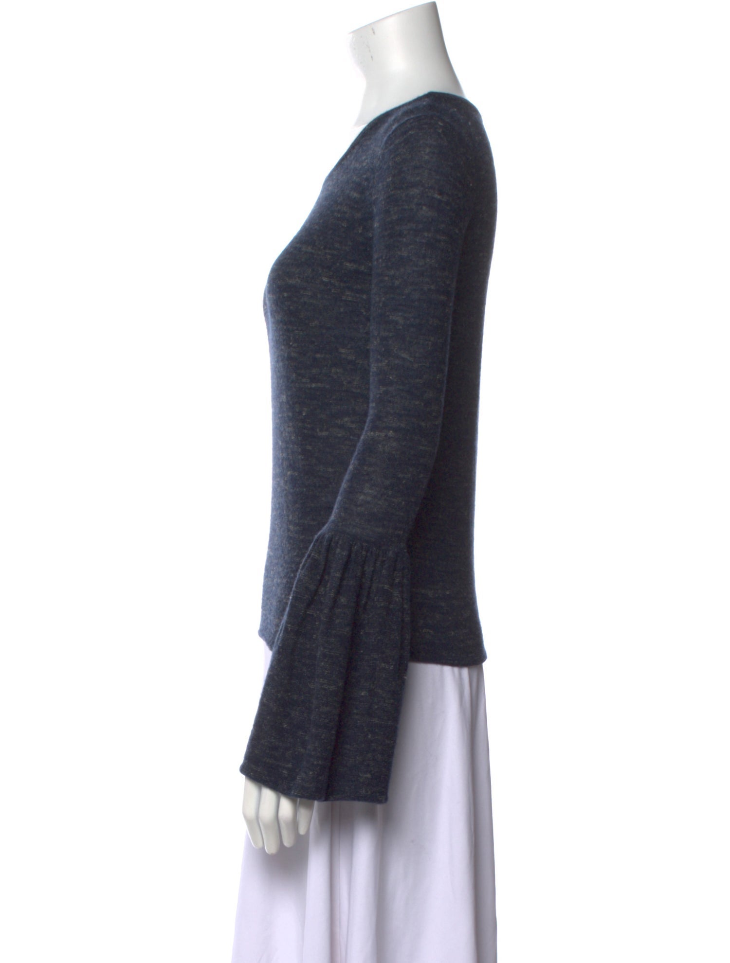 Co. Wool Scoop Neck Top