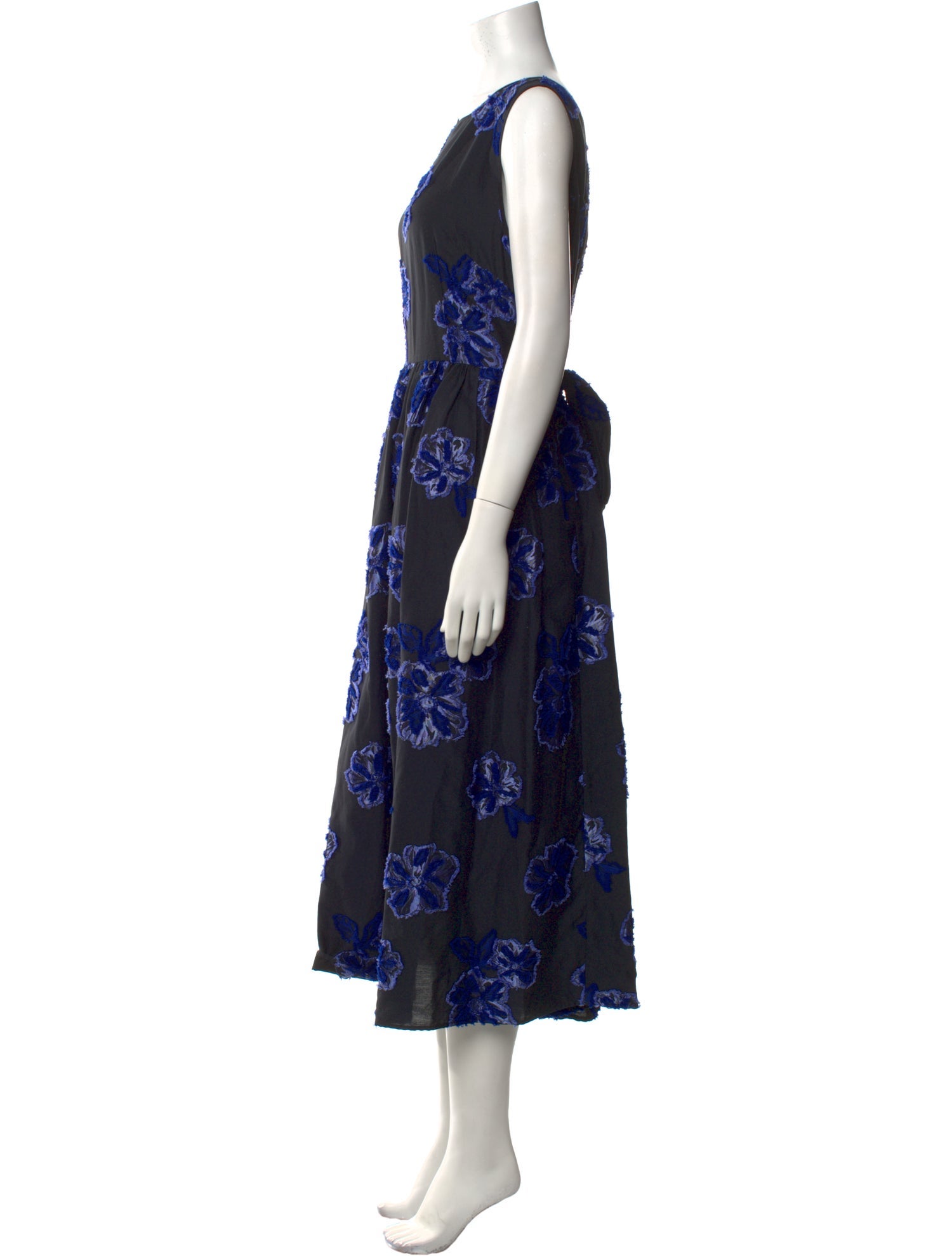 Co. Floral Print Long Dress