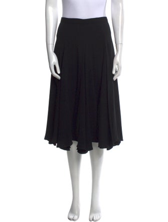 Co. Pleated Accents Knee-Length Skirt