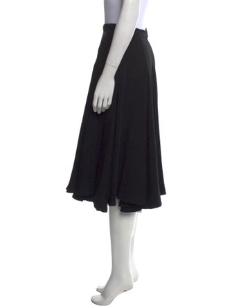 Co. Pleated Accents Knee-Length Skirt
