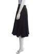 Co. Pleated Accents Knee-Length Skirt