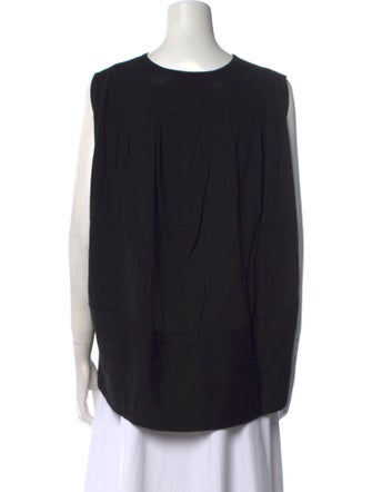 Co. Crew Neck Sleeveless Top
