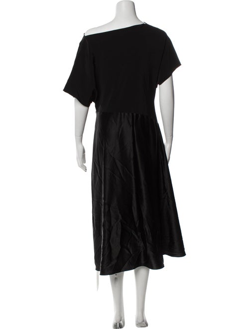 Co. Cowl Neck Midi Length Dress