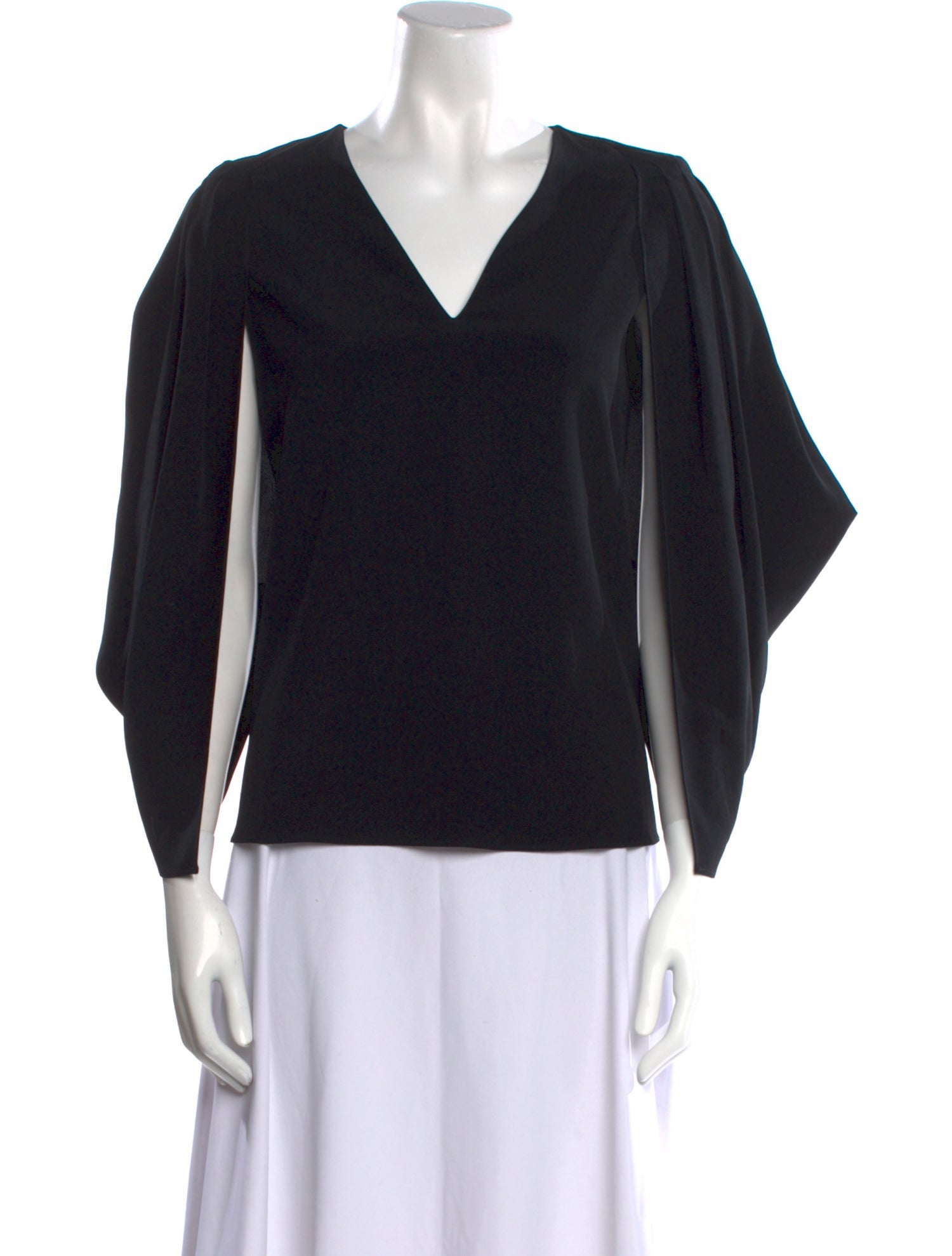 Co. V-Neck Three-Quarter Sleeve Top