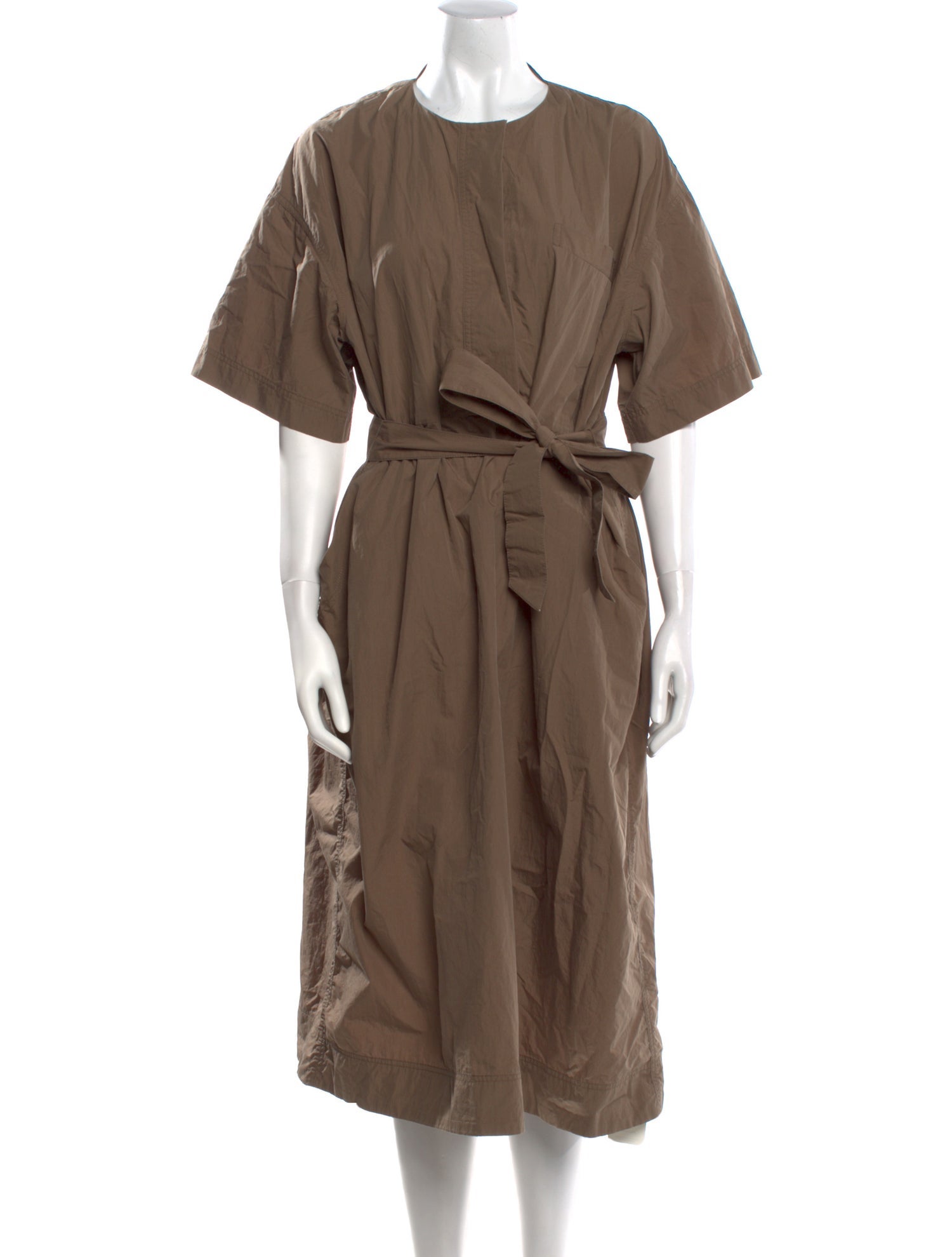 Co. Crew Neck Midi Length Dress