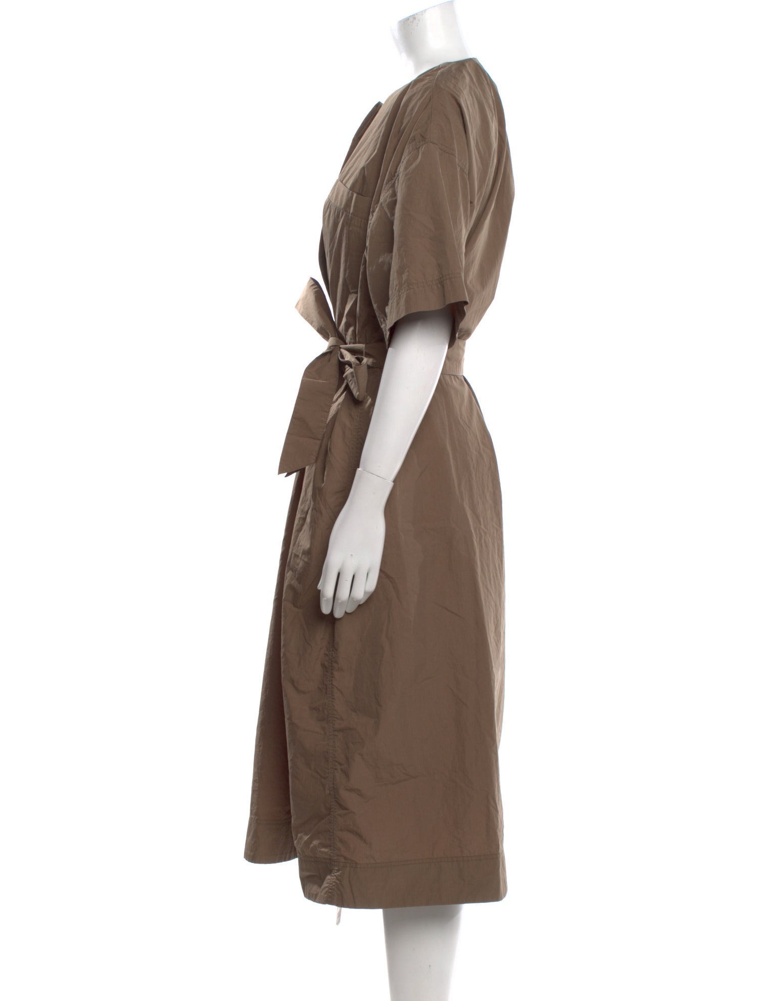 Co. Crew Neck Midi Length Dress