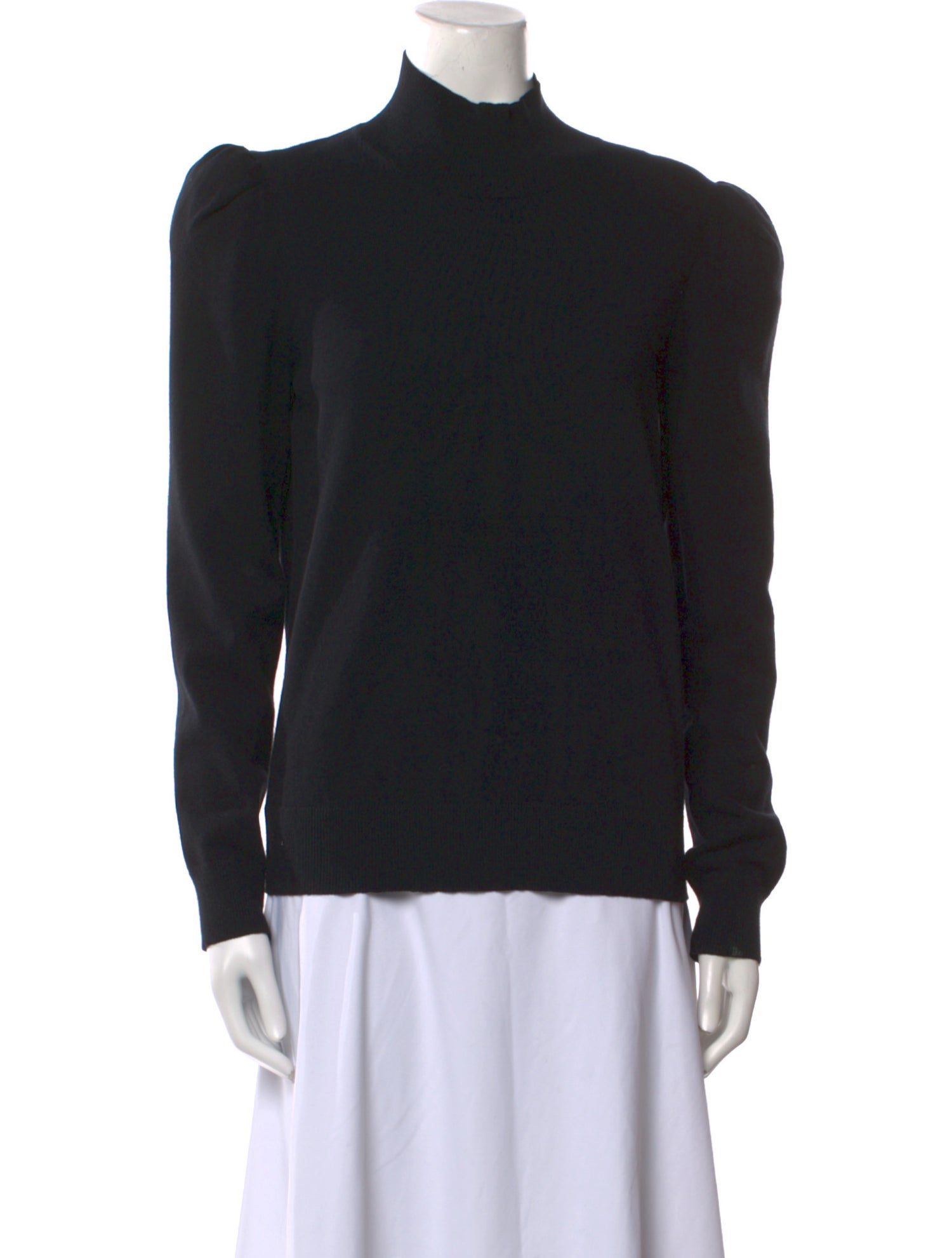 Co. Mock Neck Long Sleeve Sweatshirt