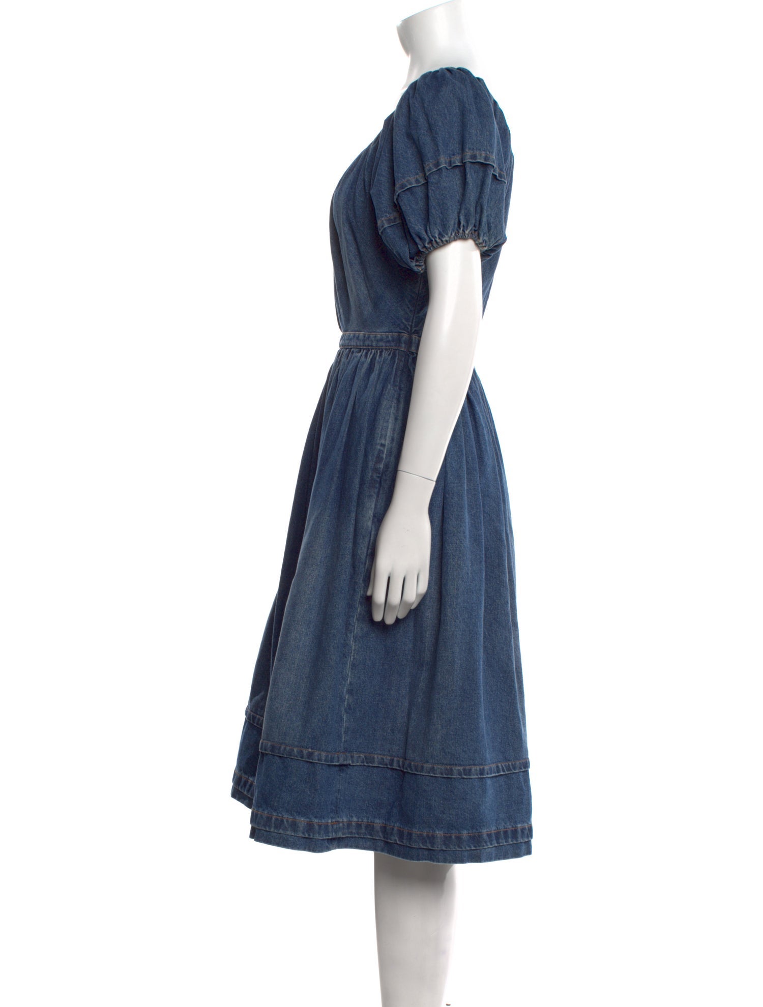 Co. Scoop Neck Midi Length Dress