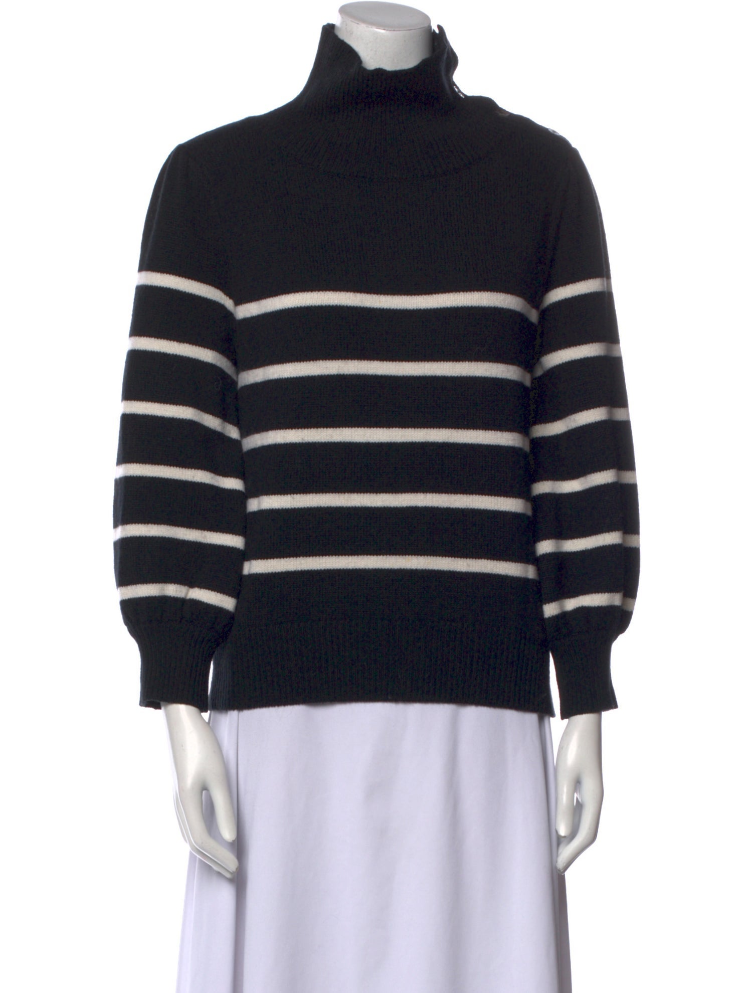 Co. Wool Striped Sweater