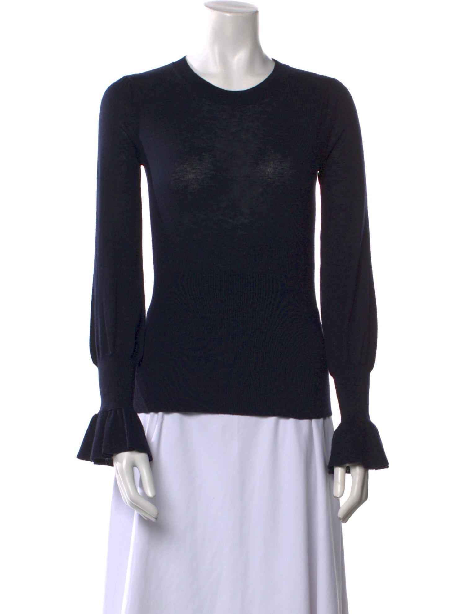 Co. Silk Crew Neck Sweater