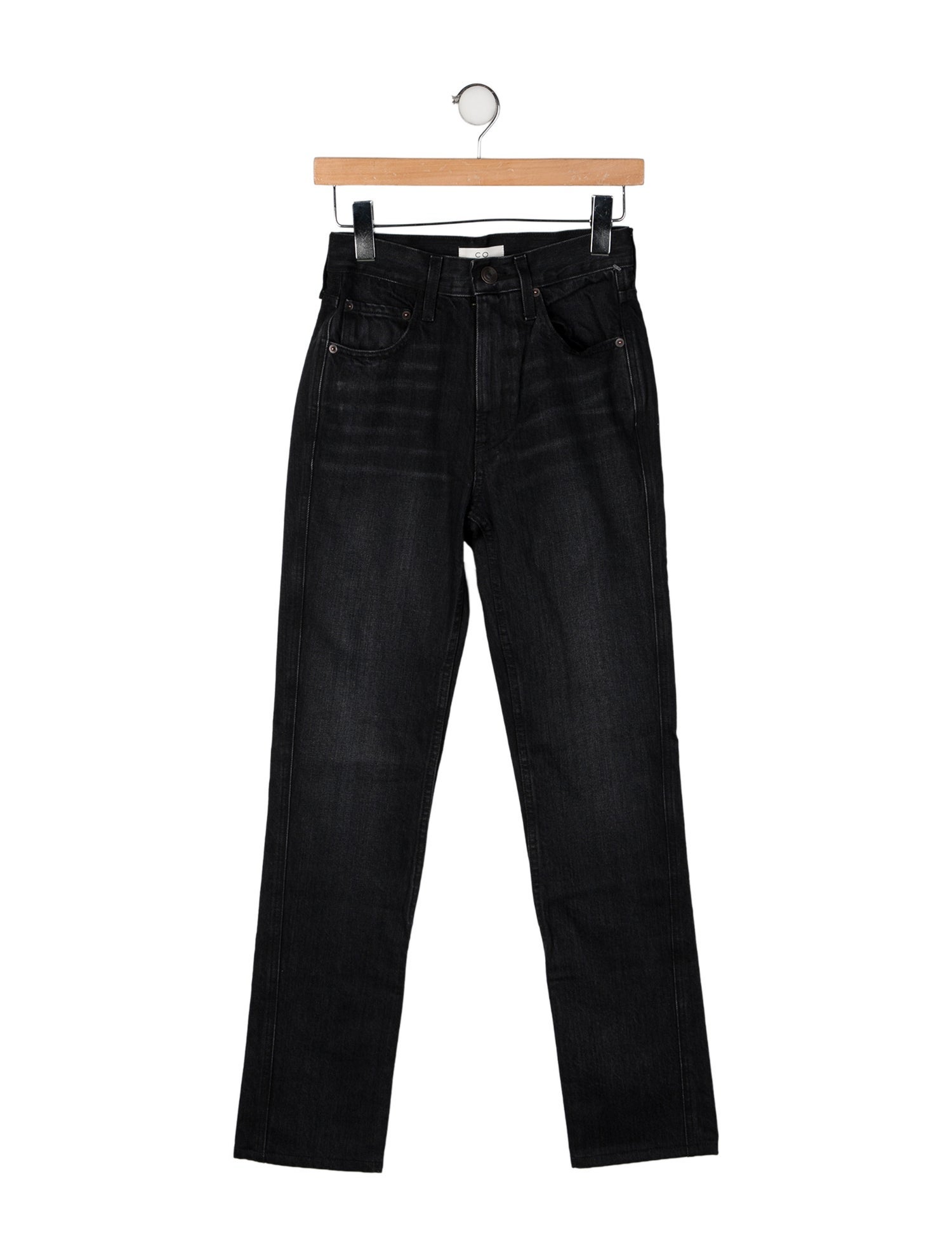 Co. High-Rise Straight Leg Jeans