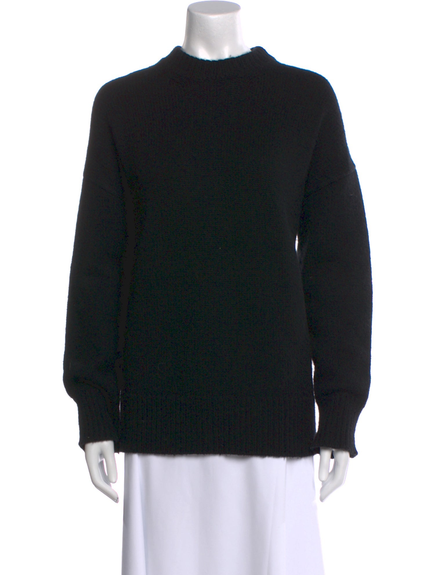 Co. Wool Mock Neck Sweater