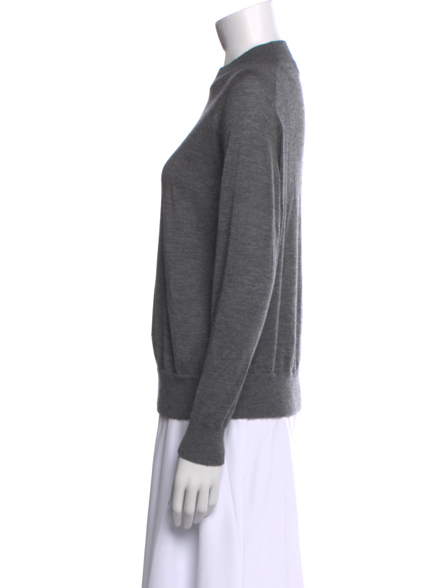 Co. Cashmere Mock Neck Sweatshirt